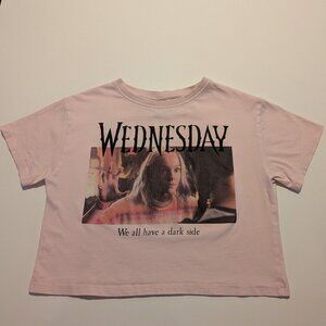 Zara Girls Wednesday Cropped Tee | Size 9/10 | Excellent